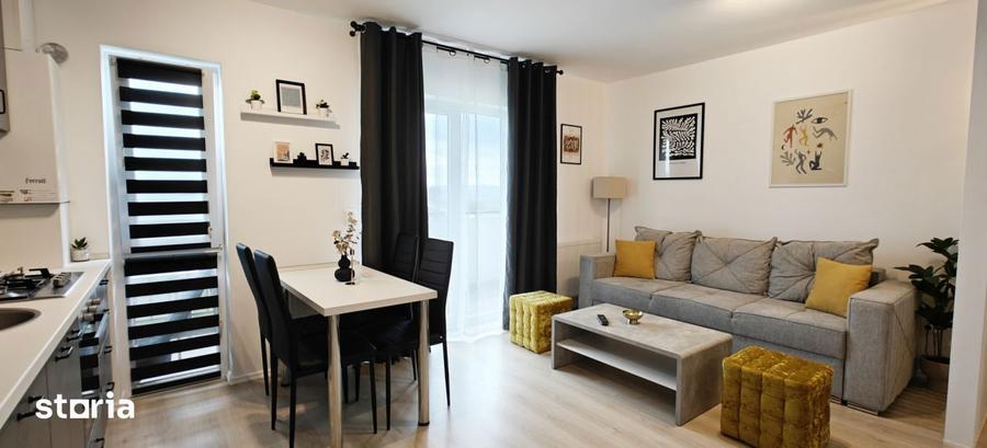 Apartament cu 2 camere, mobilat în Vest