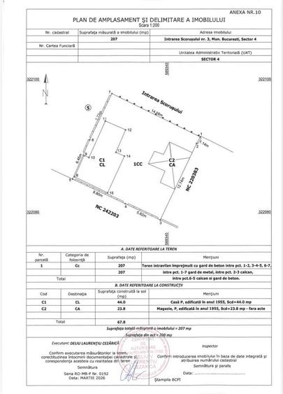 Casa cu teren vanzare Piata Sudului/Sun Plaza - comision 0% - 2