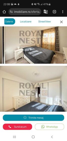 Apartament cu 2 camere decomandat în Exterior Vest