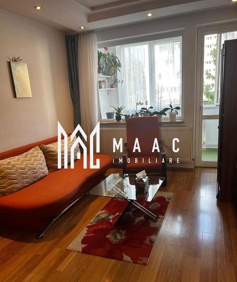 Apartament cu 2 camere semidecomandat, mobilat în Mihai Viteazul