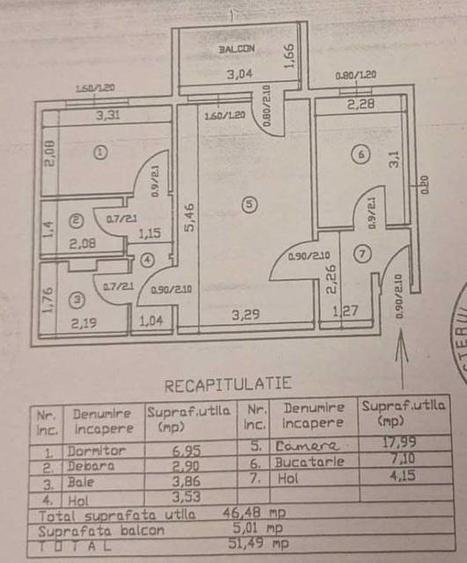 Spațiu comercial, de 52 mp, în Podu Roș