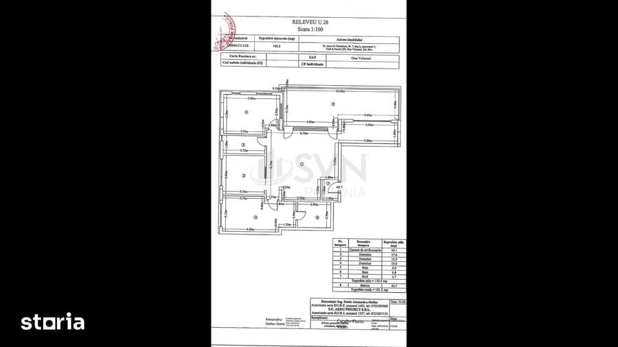 Apartament cu 4 camere în Central