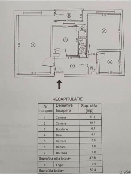 Dristor, apartament 2 camere, 51 mp, renovat complet cu mobilier pe comanda - 1