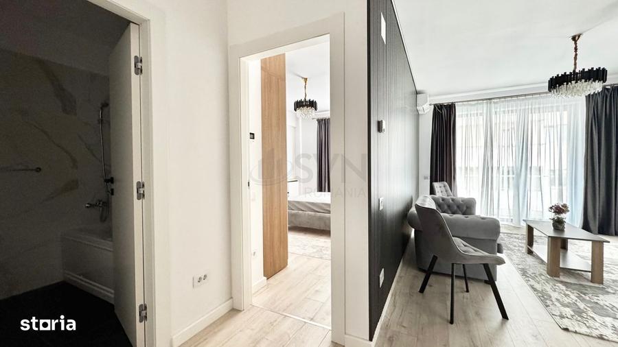 Apartament cu 2 camere, mobilat în Nord