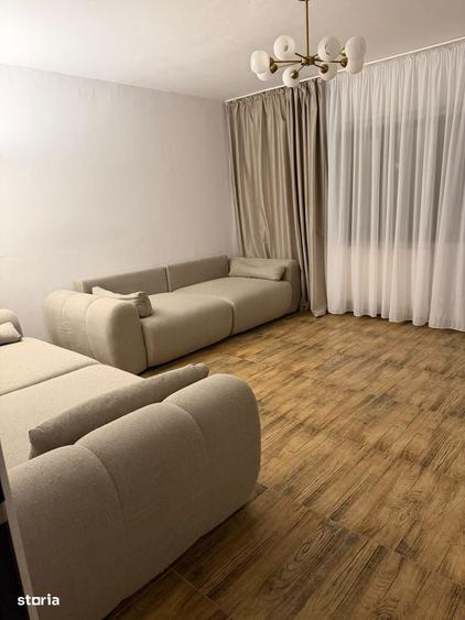 Apartament cu 3 camere decomandat, mobilat în Cantacuzino