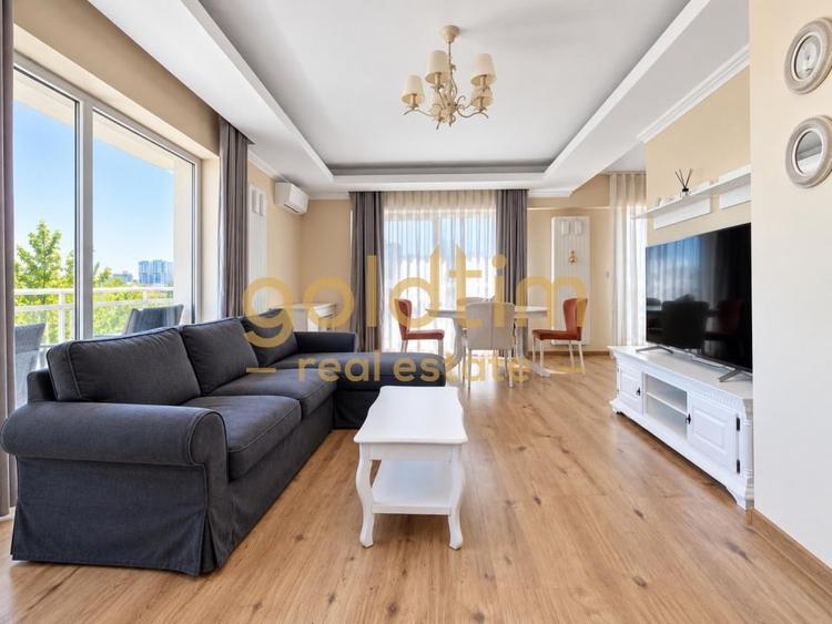Apartament cu 3 camere semidecomandat, mobilat în Barbu Văcărescu