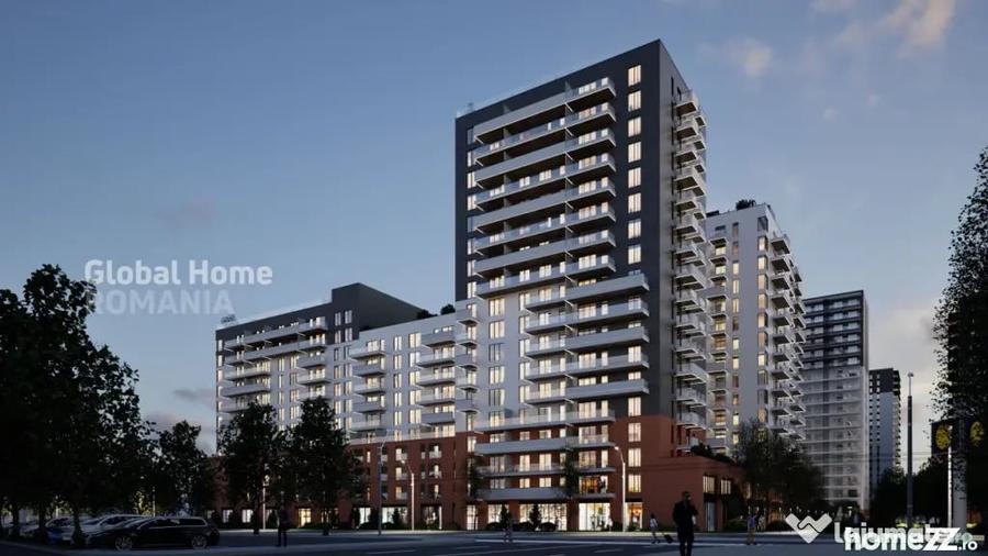 SkyLight Residence | Studio Etaj 5/17 48.84 mp total - 1