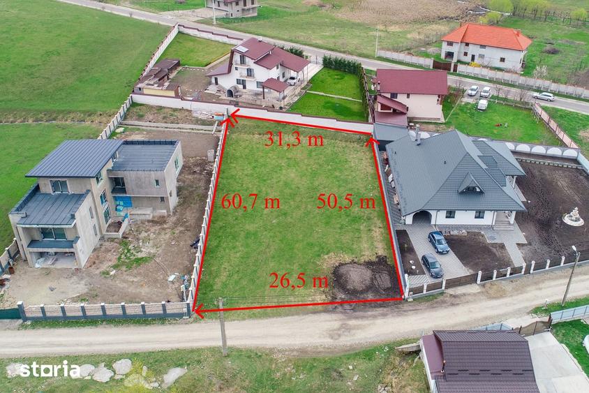Teren de 1567 mp, în Central