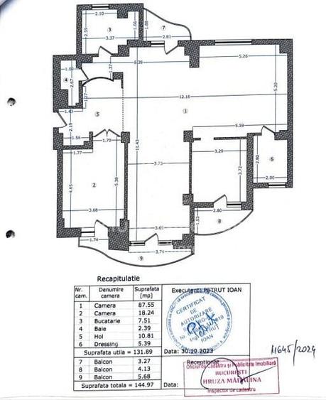 Birou, de 132 mp, în Unirii