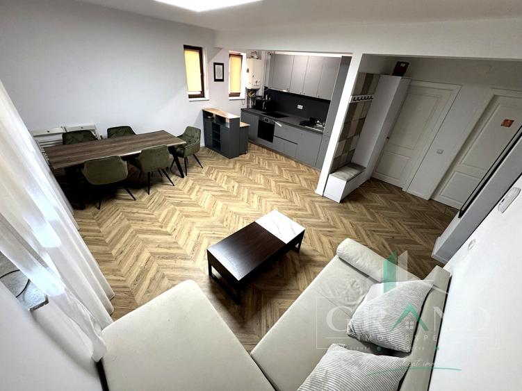 Apartament cu 2 camere semidecomandat, mobilat în Mănăștur