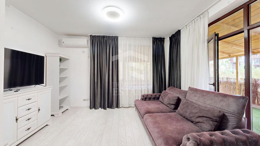 Apartament cu 2 camere decomandat, mobilat în Chiajna