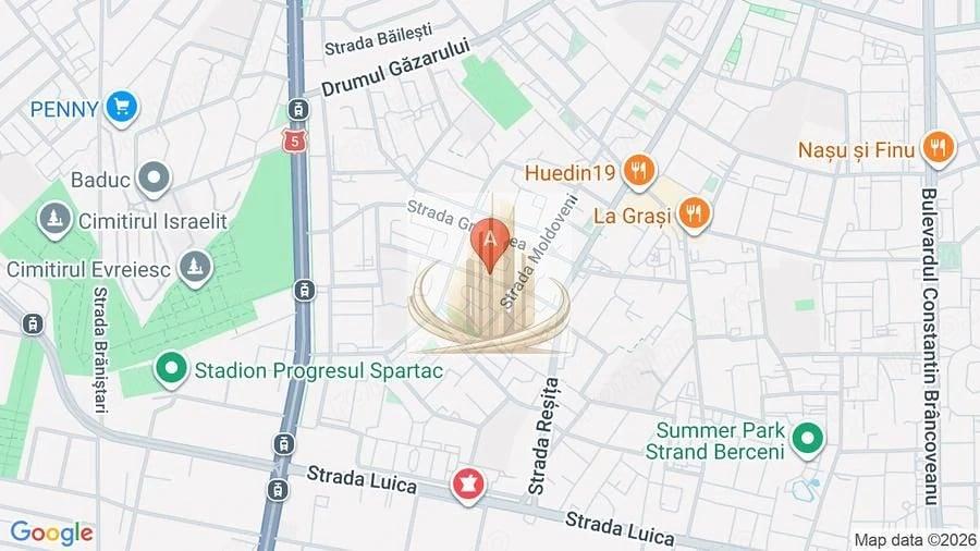 Apartament cu 2 camere semidecomandat în Berceni