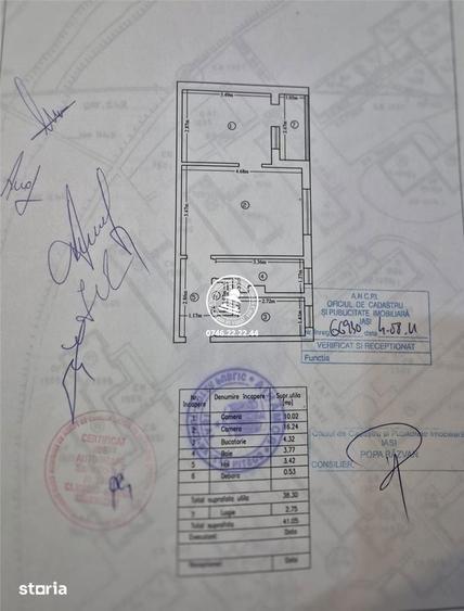 Apartament cu 2 camere în Dacia