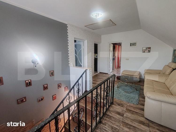 Casă cu 5 camere cu Teren 1100 Mp în Hănțești