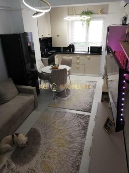 Apartament cu 2 camere semidecomandat, mobilat în Mihai Bravu