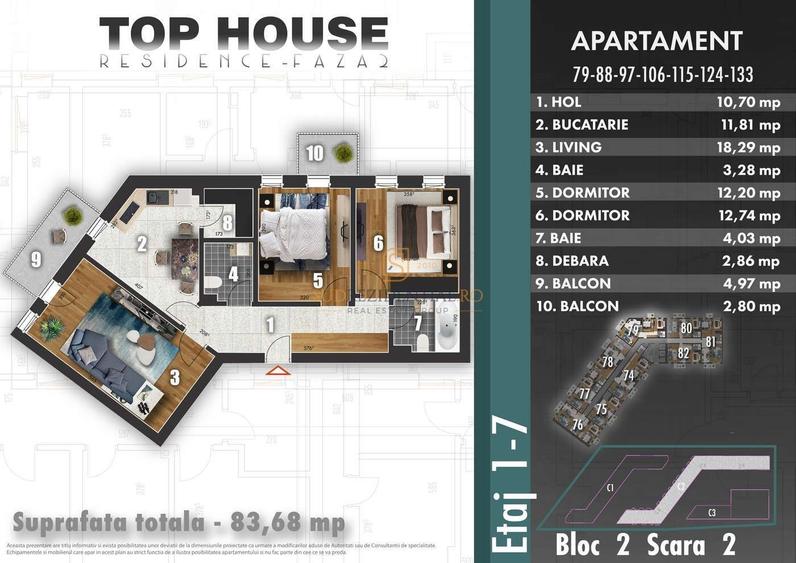 Apartament 3 camere langa parcul Tudor Arghezi, Grand Arena Mall - 9