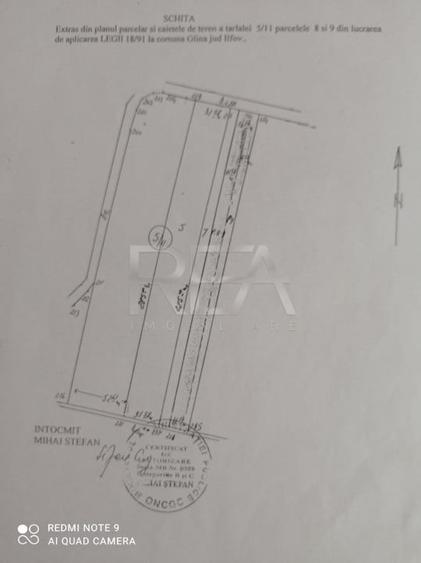 Teren 9.000 mp  Centura  Iesire spre A2 - 3