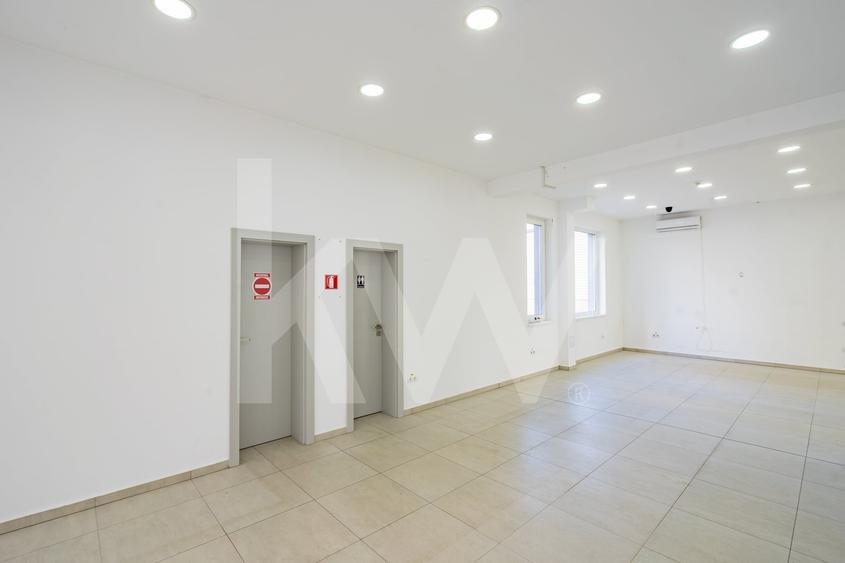 Spatiu comercial finisat 174mp vitrina Dna Stanca ideal showroom clinica - 5