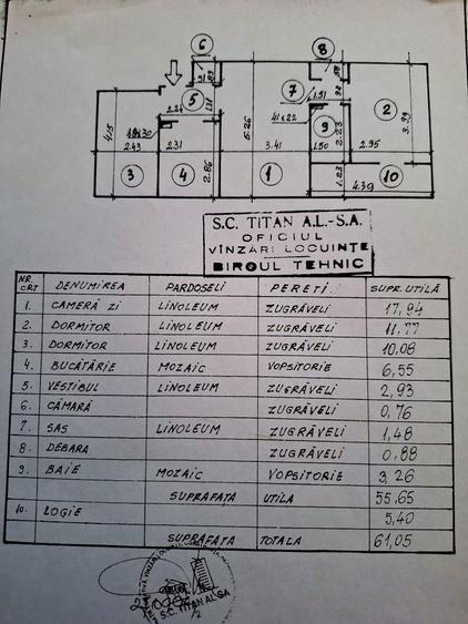 Apartament 3 camere etaj 2, Titan 1 Decembrie 1918 zona metrou Costin Georgian - 12
