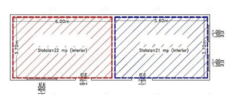Societate privata inchireaza spatiu interior Floresti