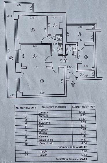 Pantelimon-Morarilor / Ideal Investitie / Apartament 3 Cam Decomandat - 1