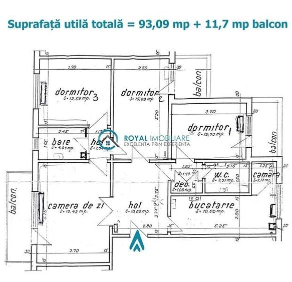 Royal Imobiliare - Vanzare apartament 4 camere zona Eroilor - 8