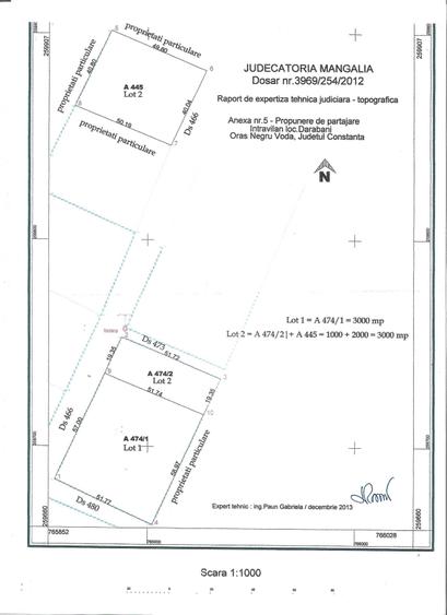 De vanzare 5 h agricol + 3000 mp intravilan Darabani - Negru Voda - 2