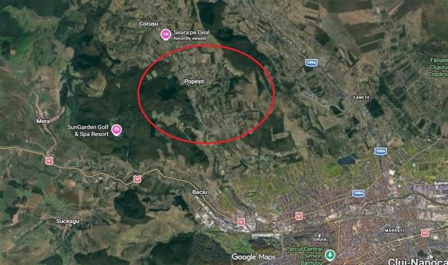 Vanzare teren pentru casa individuala, sat Popesti, toate utilitatile, Cluj-Napo - 3