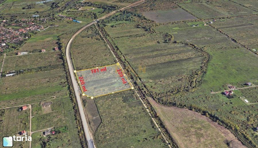 Teren Pozitionat strategic cu front la centura Timisoara - 2