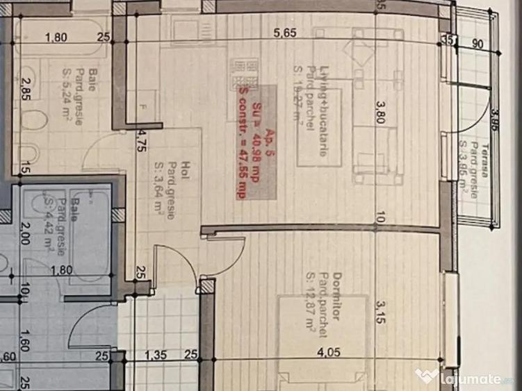 Apartament 2 camere, 41 mp, zona Independentei - 1