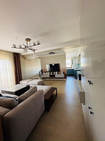 Giroc | 3 camere cu scara interioara |  117 mp | Mobilat-Utilat | 2 parcări - 1