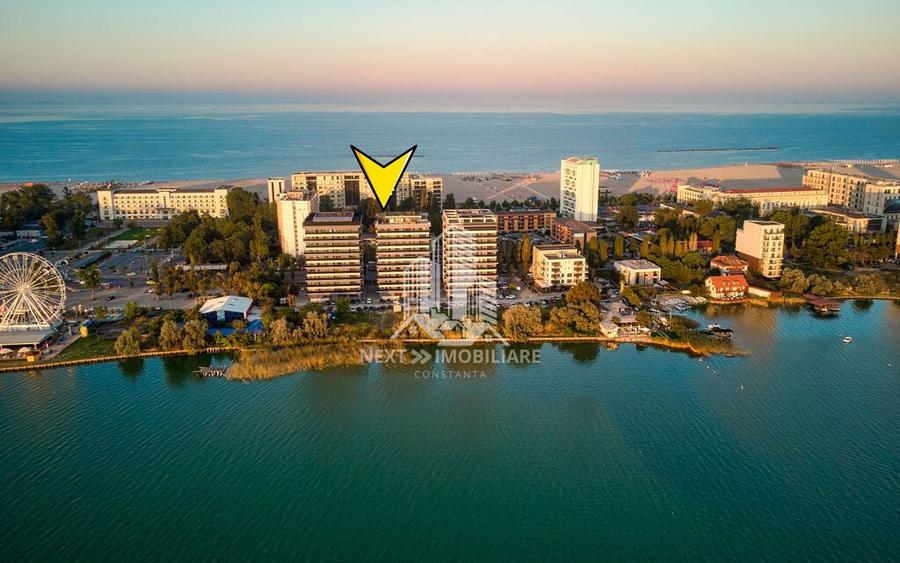 Apartament 3 camere la alb, Mamaia, Lacul Siutghiol - 12