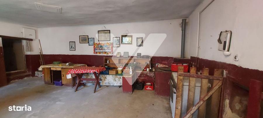 Casa individuala din 2 corpuri ,6 camere, 2 bai, 3 pivnite, 2109 mp, R - 11