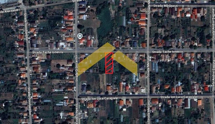 Teren 1,100 mp de vanzare in orasul Curtici - 5