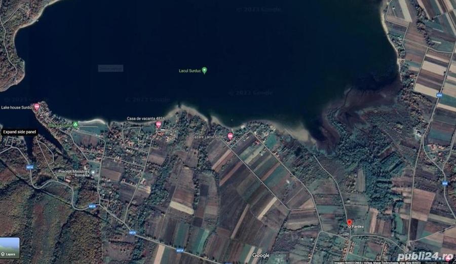 Teren de vanzare intravilan Com Fardea Jud Timis - Langa lacul Surduc - 1