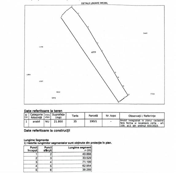 Teren pentru dezvoltare de 21800 mp cu front 58 m | Snagov - Gruiu | 0% - 3