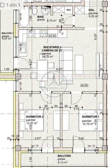 Apartament 3 camere Bloc nou 2025 | Parter - 3