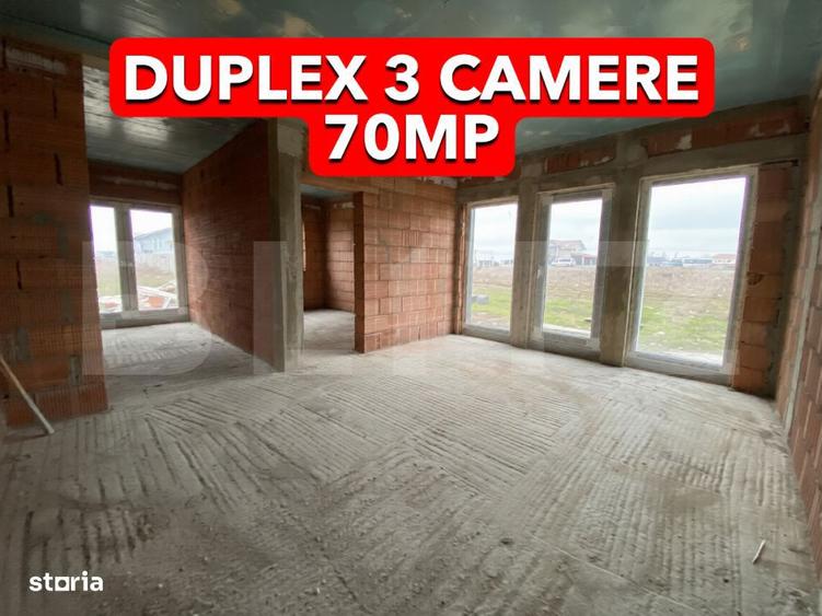 Duplex 3 camere, 70 mp utili, teren 284 mp, Mosnita Noua-Urseni - 4