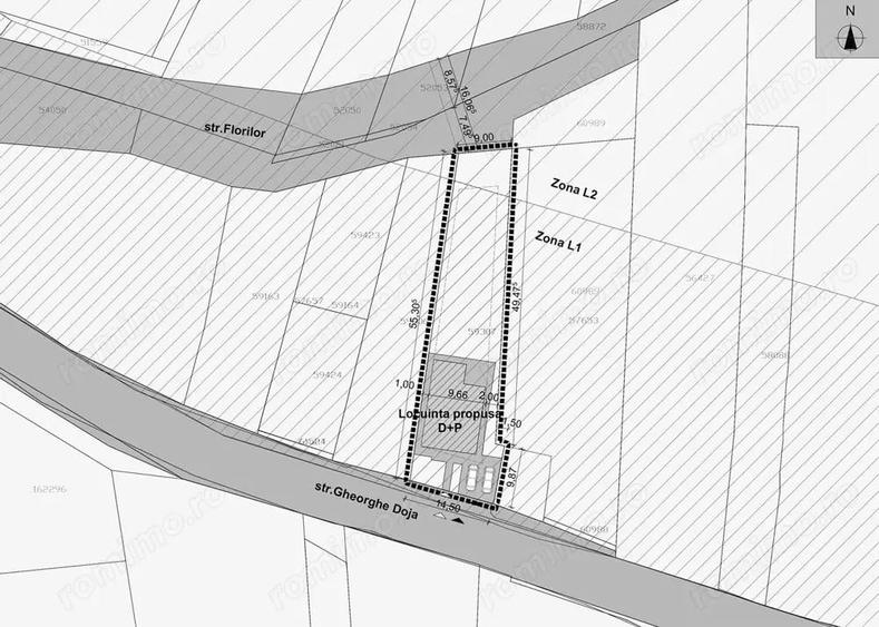 Teren intravilan - Loc de casa - Str. Gheorghe Doja - IMOBIHOR - 4