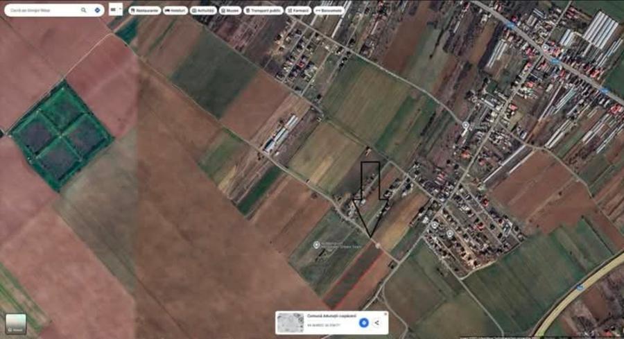 Teren Construcții intravilan de 10000 mp, în Adunații-Copăceni