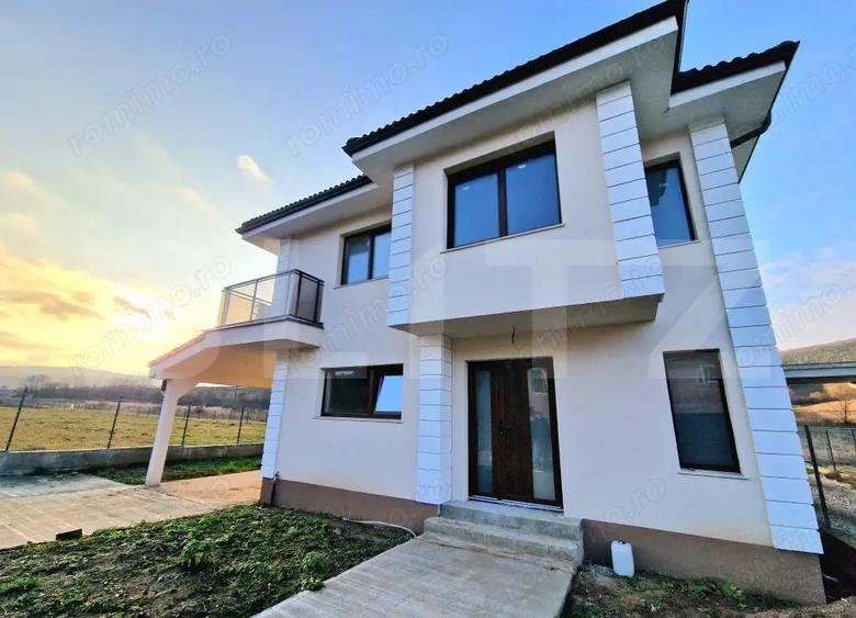 Casa individuala 110 mp utili, 400 mp teren, semifinisata, Luna de Sus - 4