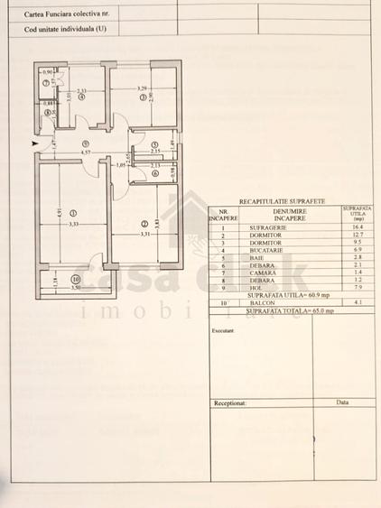 Apartament 3 camere decomandat, zonă centrală Mazepa 1 – zona Ancora - 1