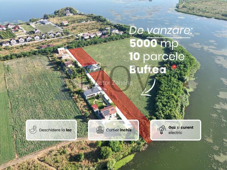 Teren de Casa in Zona Pitoreasca cu Acces Comun la Lac Teren de Casa in Zona Pitoreasca cu Acces Comun la Lac