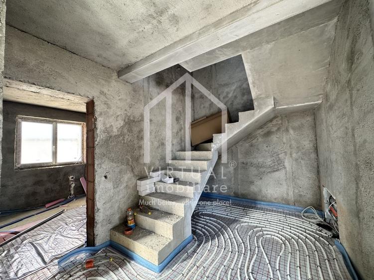 Casa de tip duplex - 110 mp utili, curte de 175 mp - Calea Cisnadiei - 9