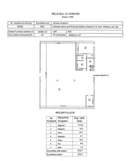Hala industriala de vanzare cu suprafata disponibila de 372 mp - 8