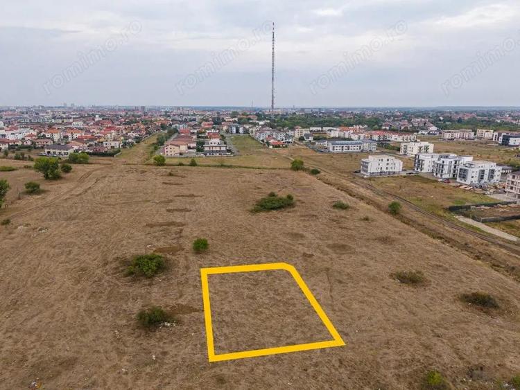 Teren pentru bloc S+P+2E+ER | 950 mp acces multiplu, zona blocuri - 1