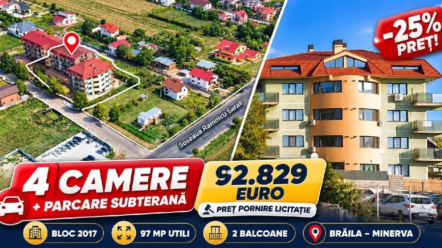 Apartament cu 4 camere decomandat în Apollo