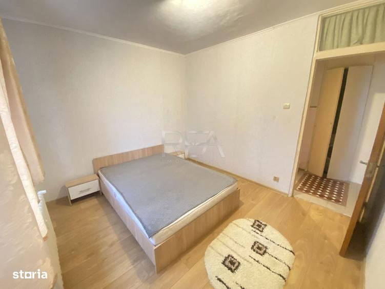 Apartament cu 3 camere semidecomandat, mobilat în Rahova