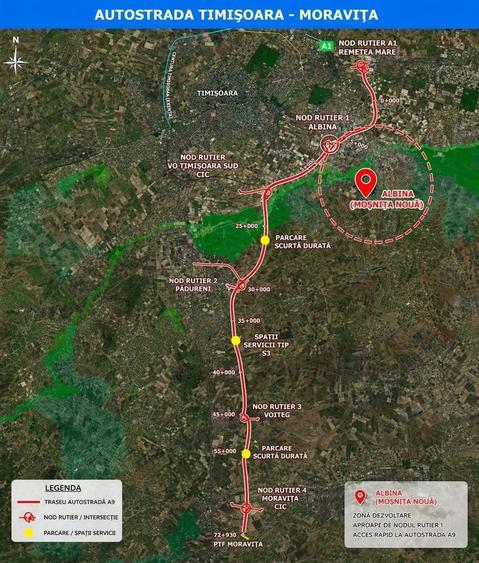 Teren Construcții intravilan de 1800 mp, în Moșnița Nouă