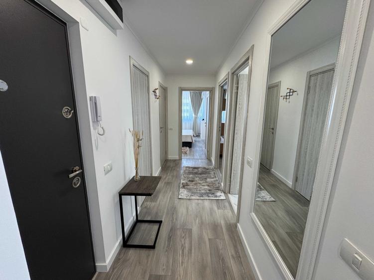 3 camere renovat integral, prima inchiriere, metrou Tineretului, 2 balcoane - 6